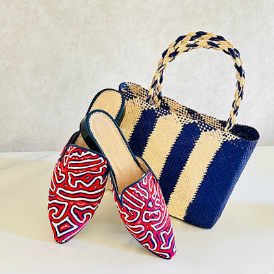 Blue Nautica Mini Tote