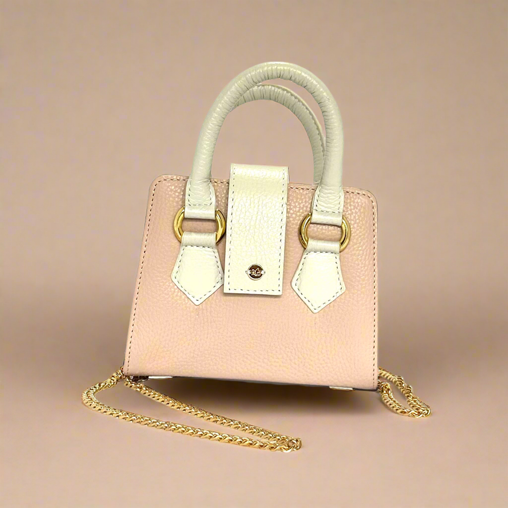 Mini Nude Glam Bag