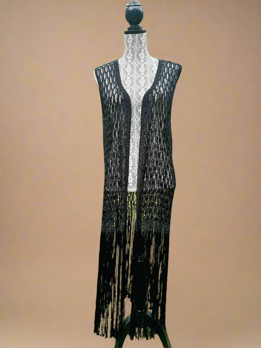 Bohemian Long Vest