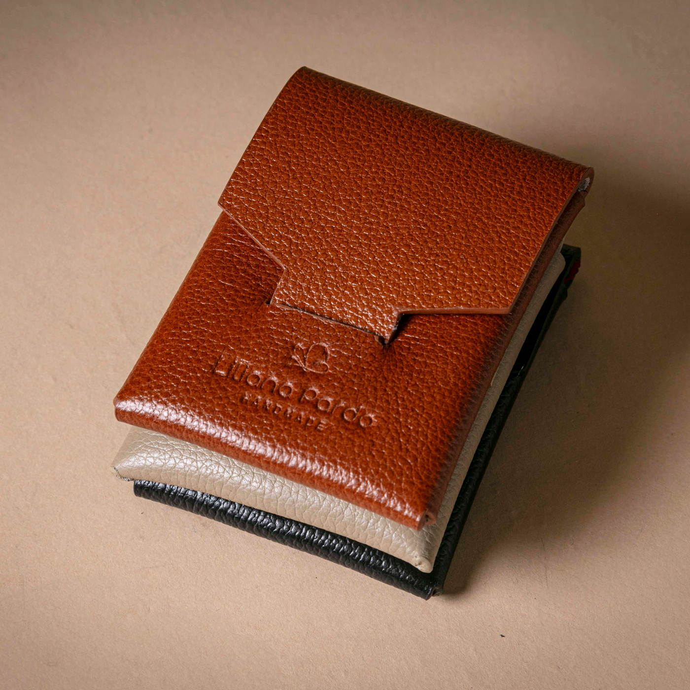 Stitch-less Leather Cardholder