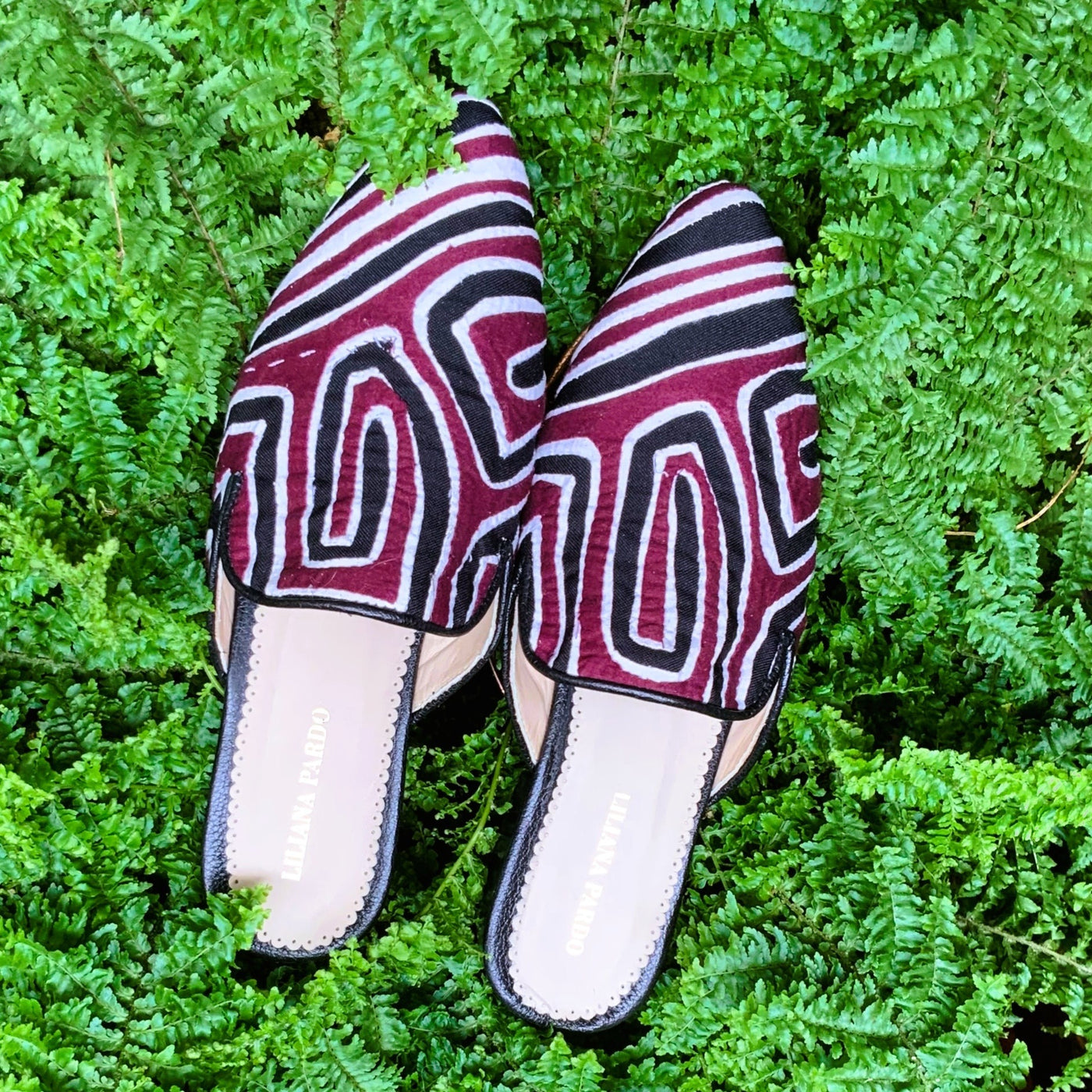 Mola Mules Black Multicolor Size 37 Flat