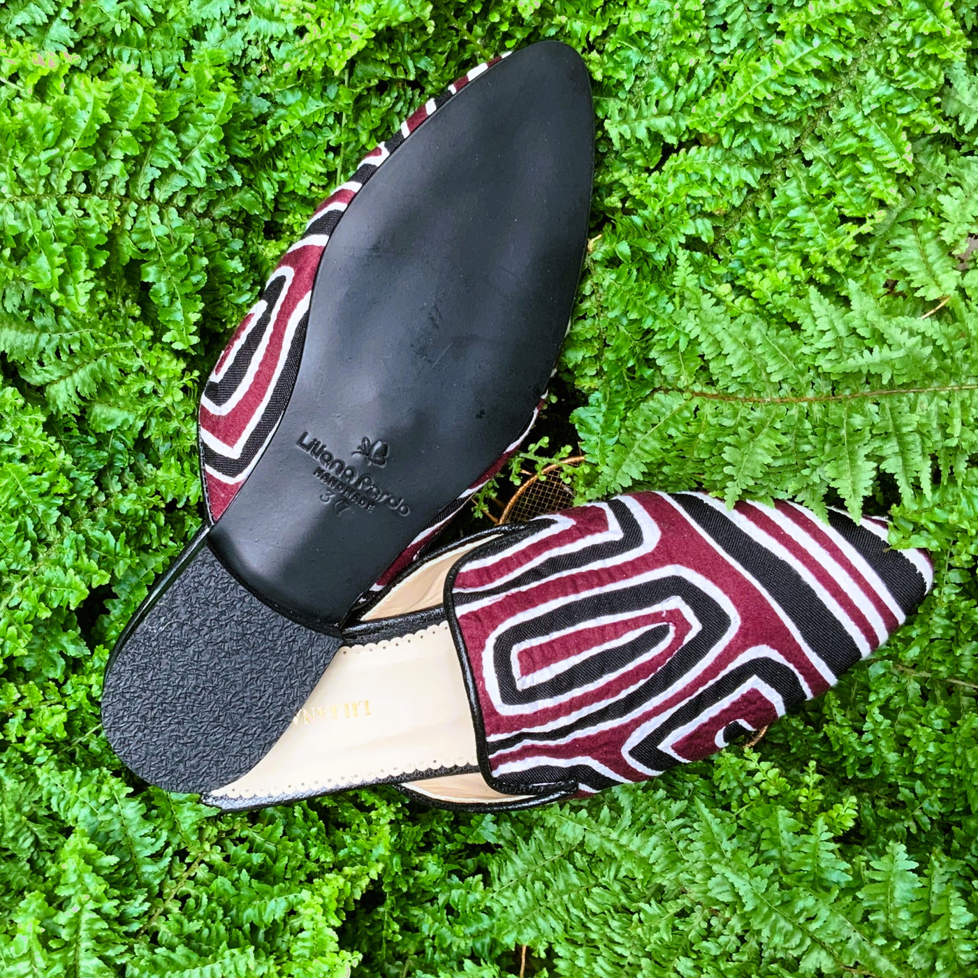 Mola Mules Black Multicolor Size 37 Flat