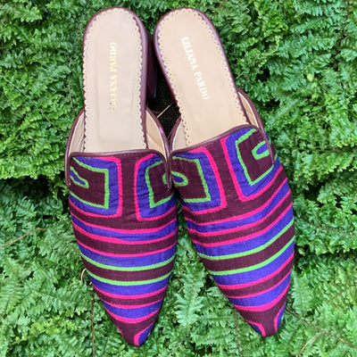 Mola Mule Wine Multicolor Size 36W Low Heeled