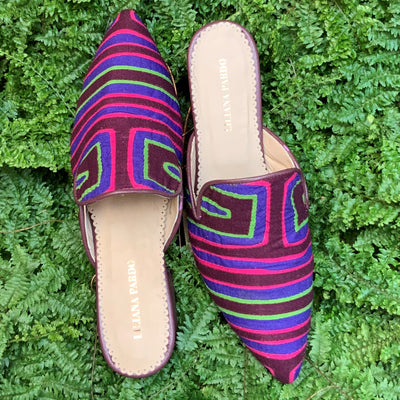 Mola Mule Wine Multicolor Size 36W Low Heeled