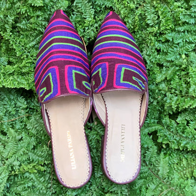 Mola Mule Wine Multicolor Size 36W Low Heeled