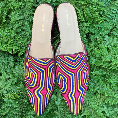 Mola Mule Wine Multicolor Size 41W Low Heeled