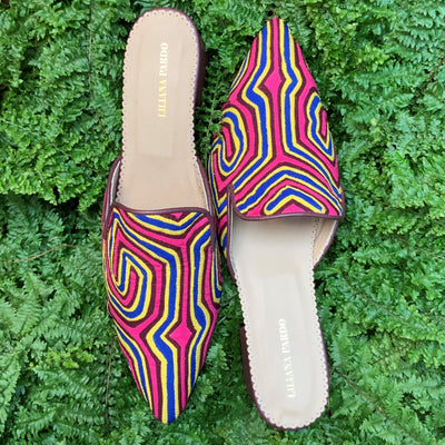 Mola Mule Wine Multicolor Size 41W Low Heeled