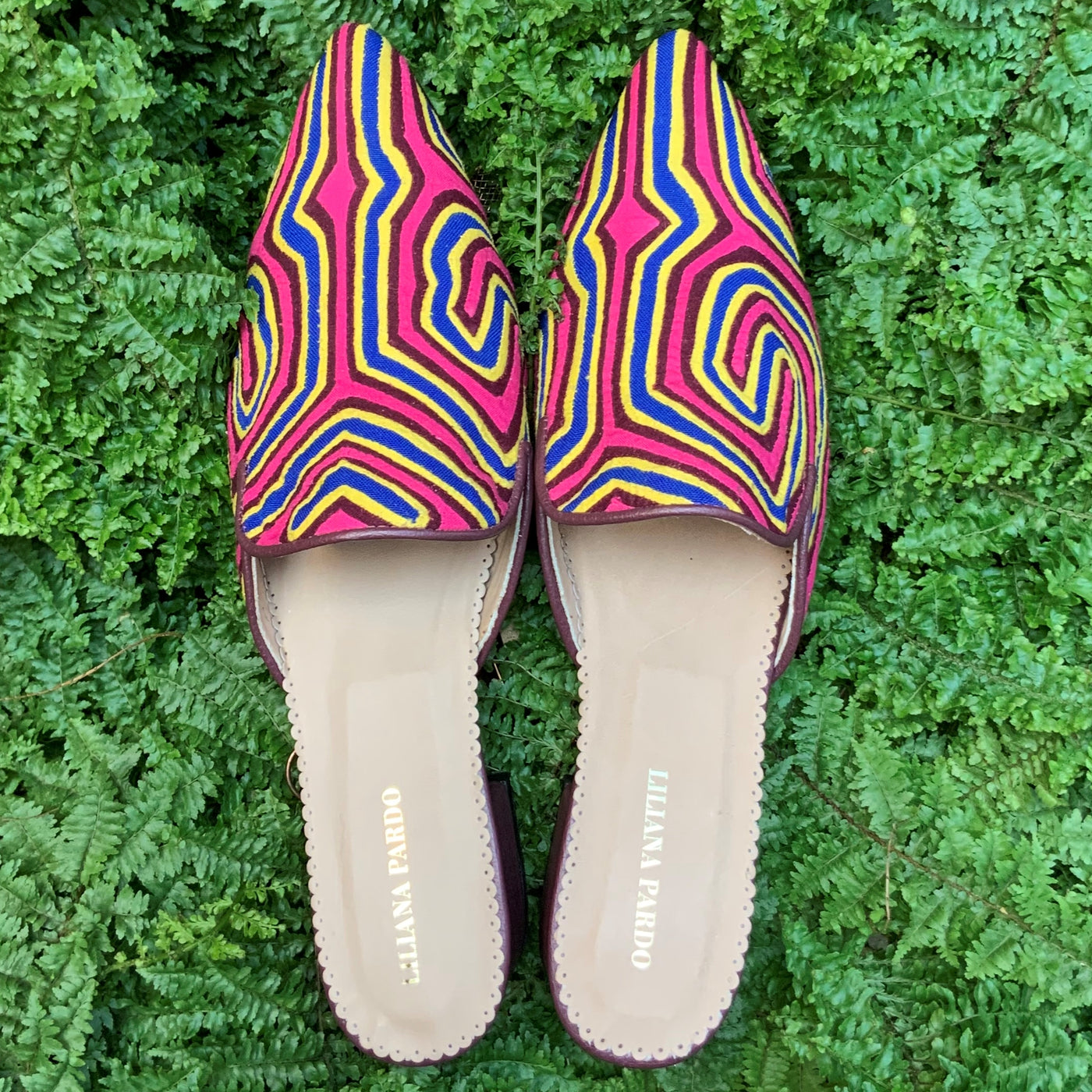 Mola Mule Wine Multicolor Size 41W Low Heeled