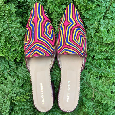 Mola Mule Wine Multicolor Size 41W Low Heeled