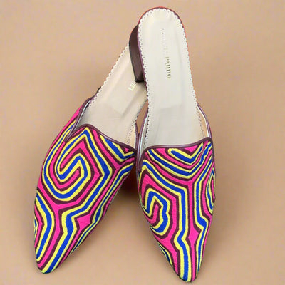 Mola Mule Wine Multicolor Size 41W Low Heeled