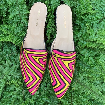 Mola Mule Multicolor Size 41 Low Heeled