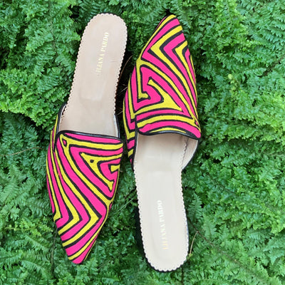 Mola Mule Multicolor Size 41 Low Heeled